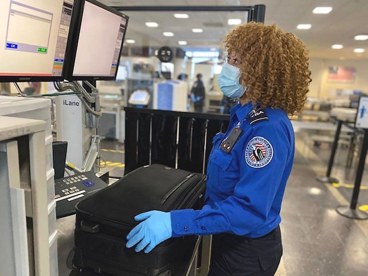 The Transportation Security Administration is testing self
