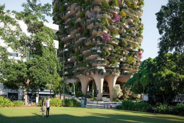 View of Architects Unveil Plan for a 30-Floor Urban Forest Apartment Building ...