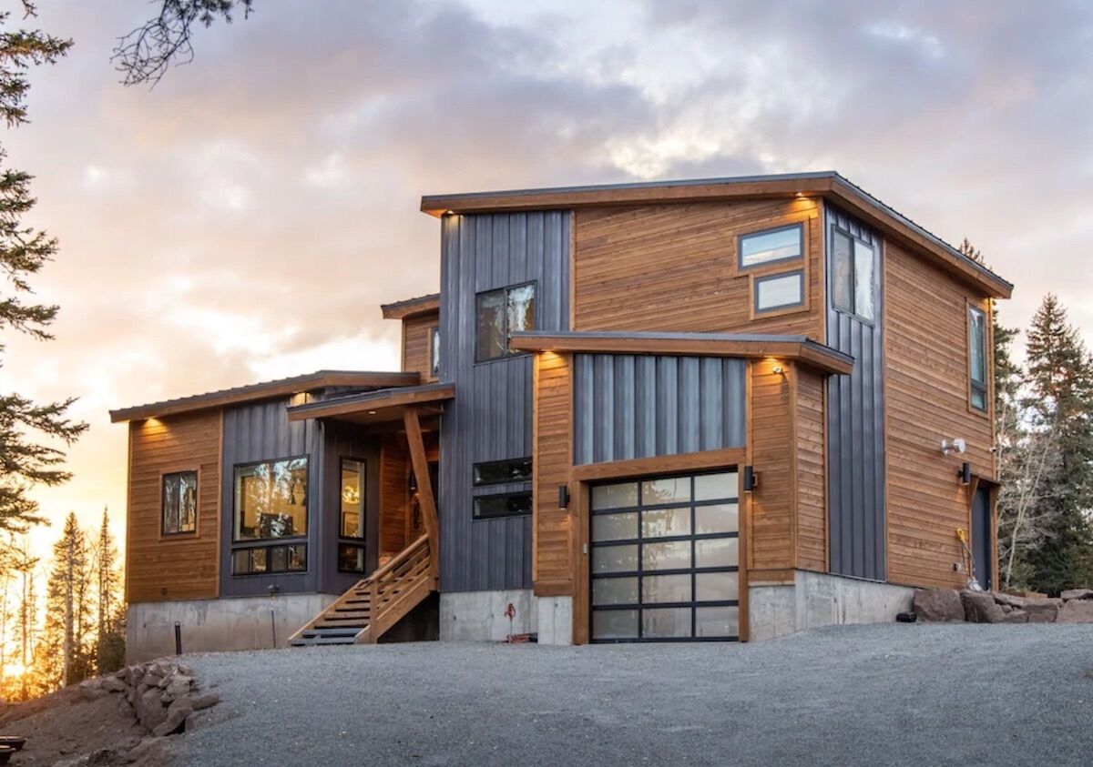 View of Luxury Cabin and Private Mountain Resort for $100 Per Night