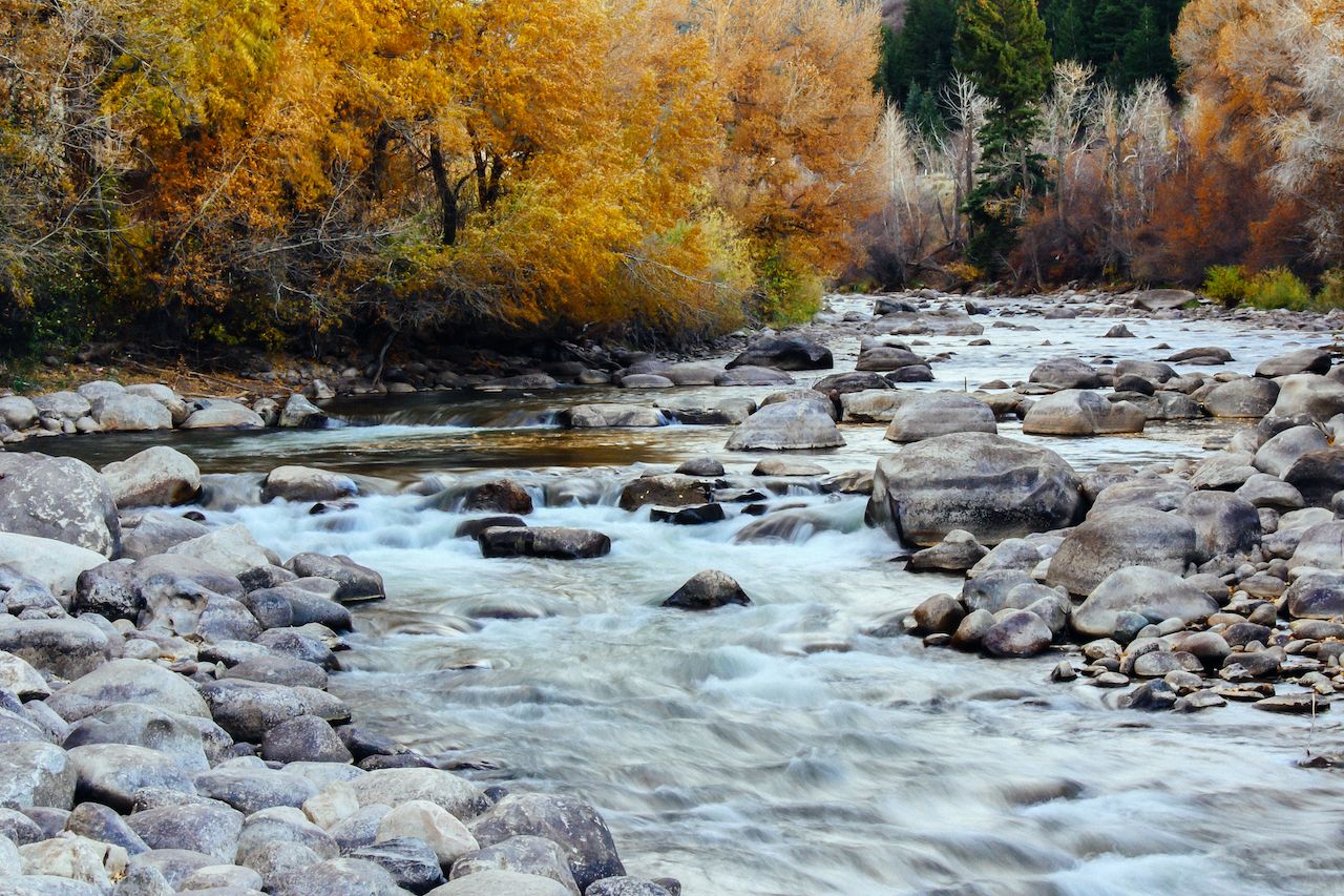 River in Avalon, Colorado