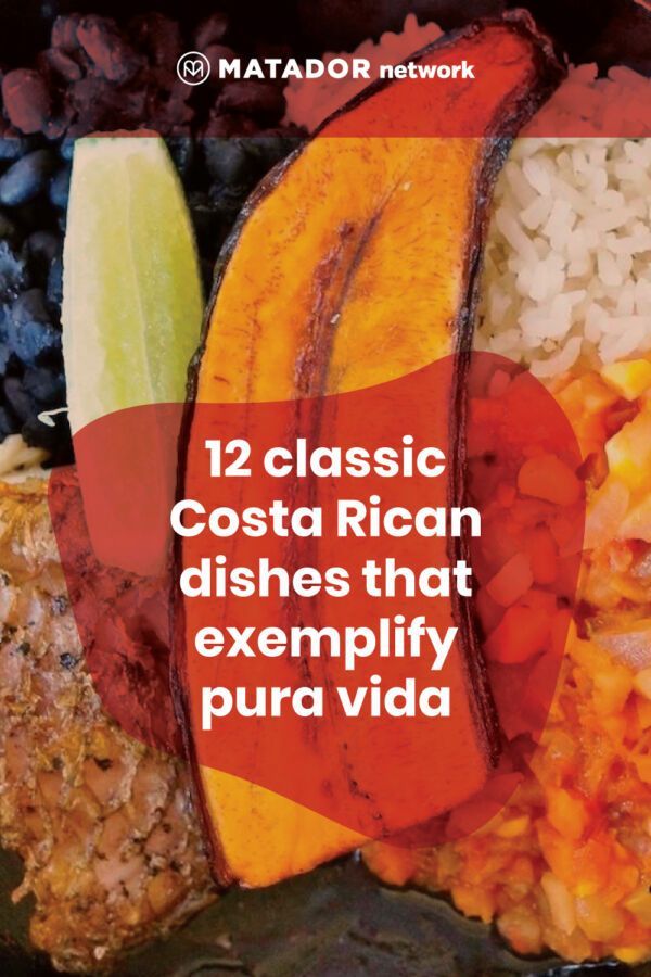 Classic Dishes And Food From Costa Rica