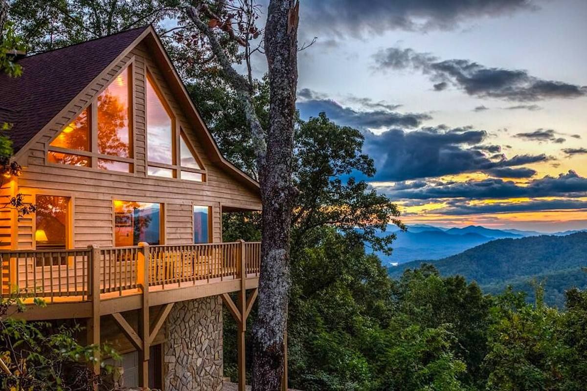 Secluded Cabin In Bryson City North Carolina 