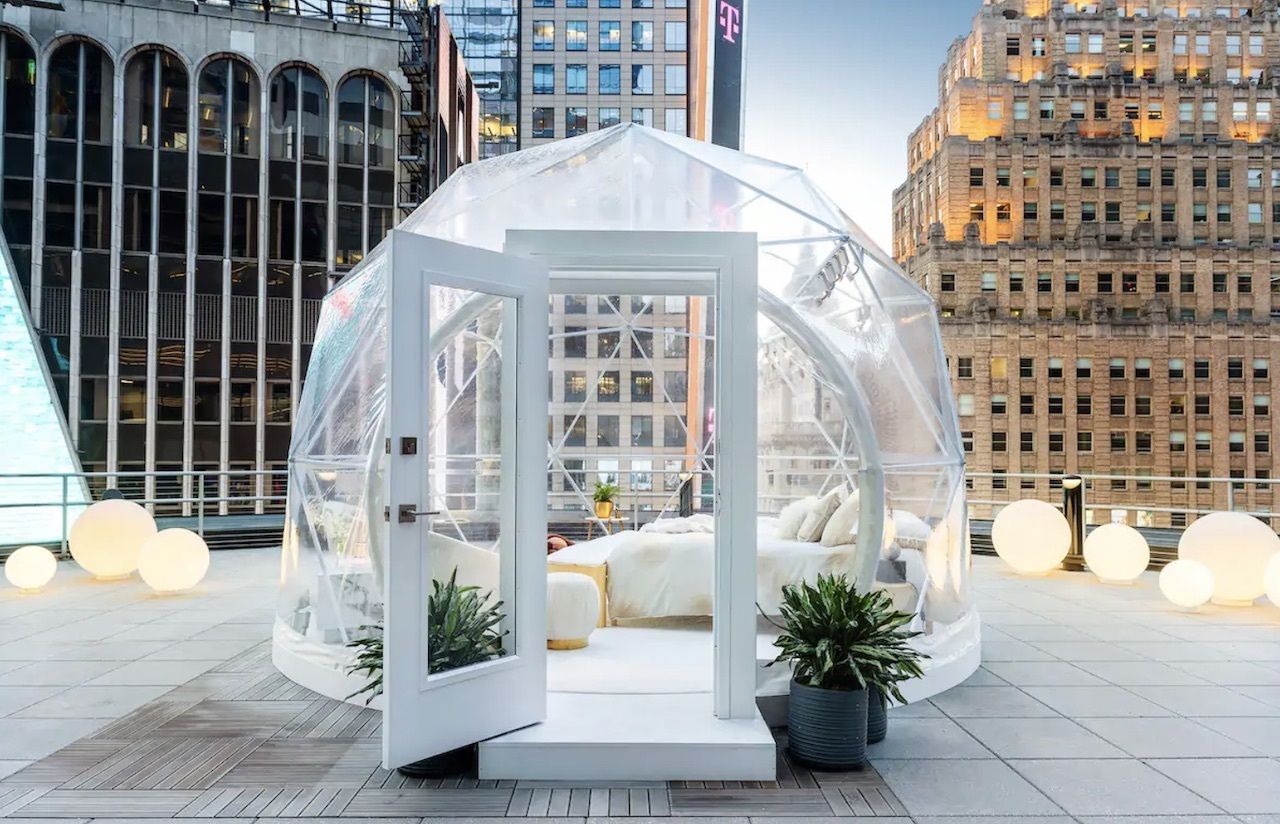 Airbnb dome