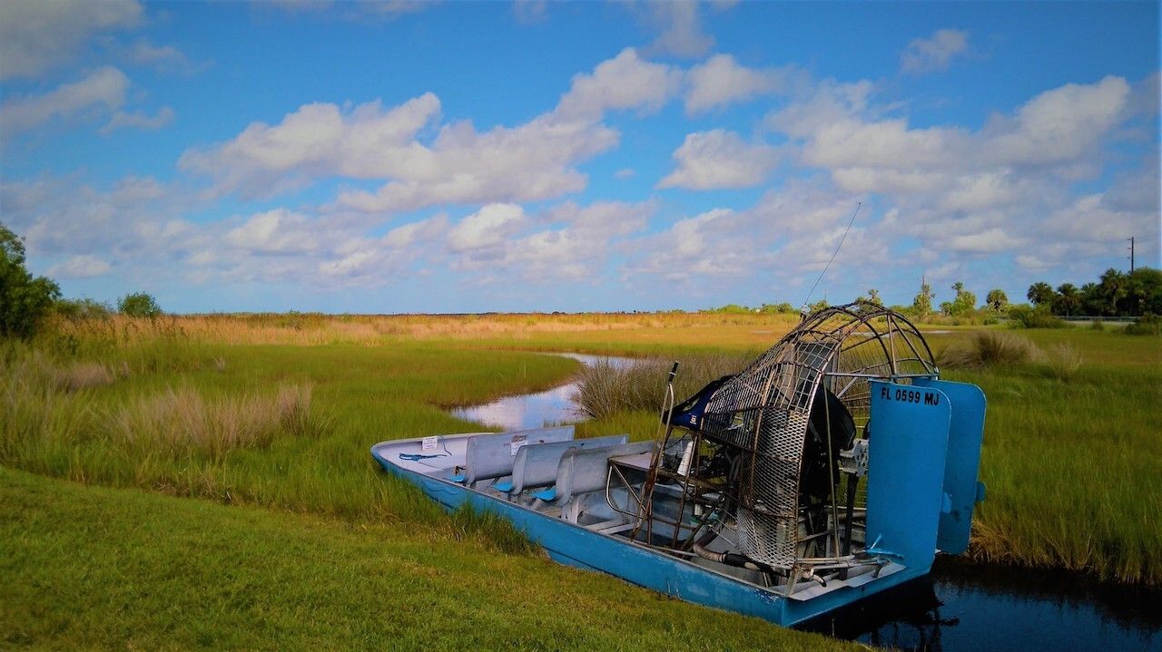 Everglades airboat