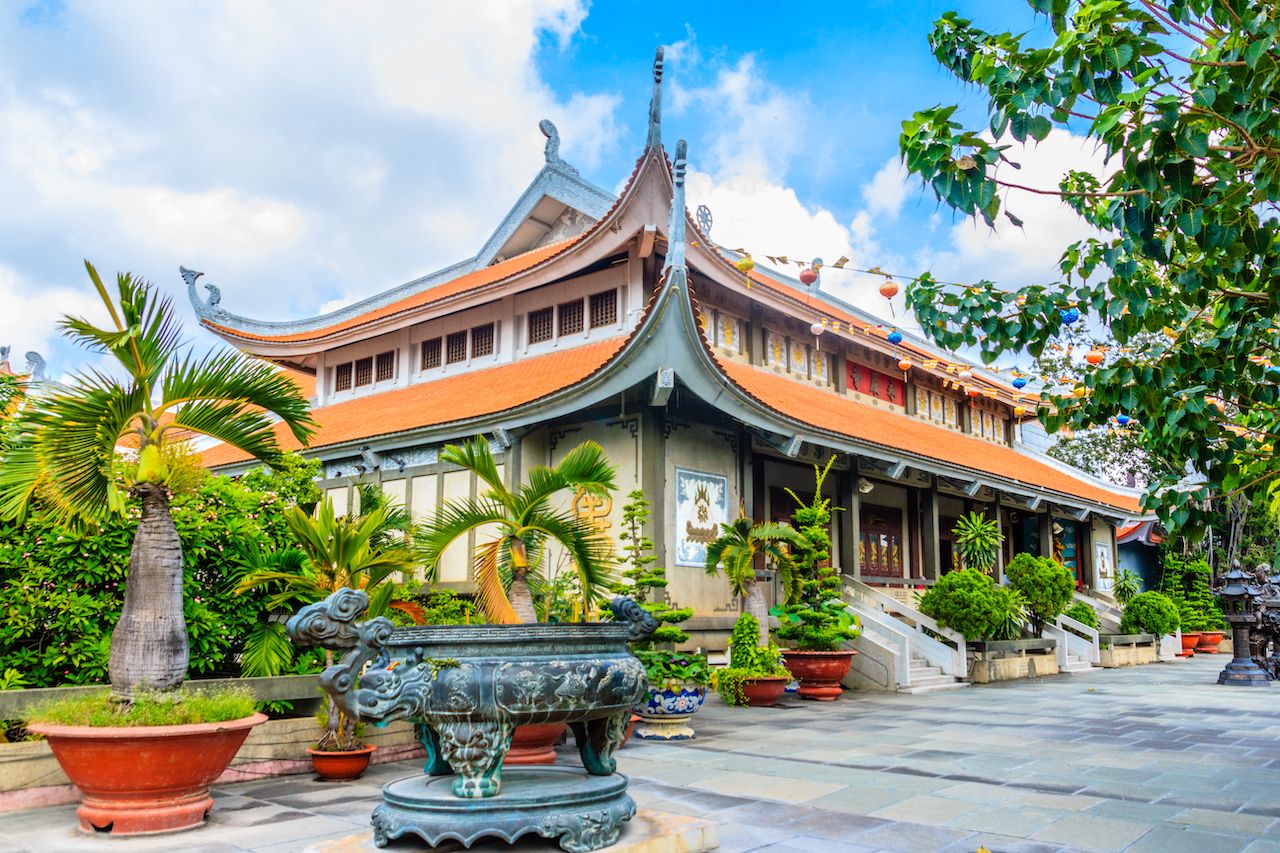Vinh Nghiem Pagoda in Ho Chi Minh City