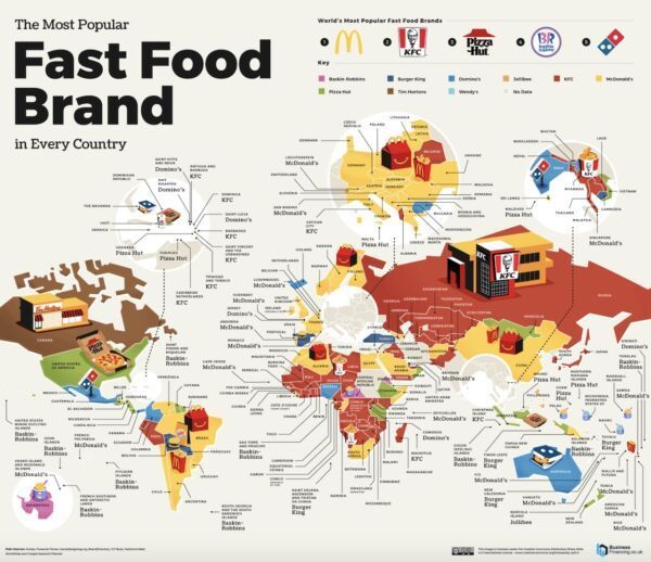 the-most-popular-fast-food-chain-in-every-country