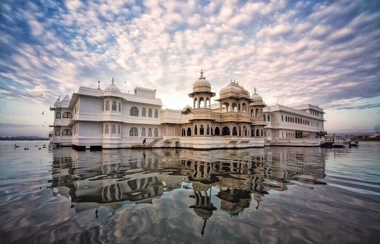 Taj Lake Palace Exterior