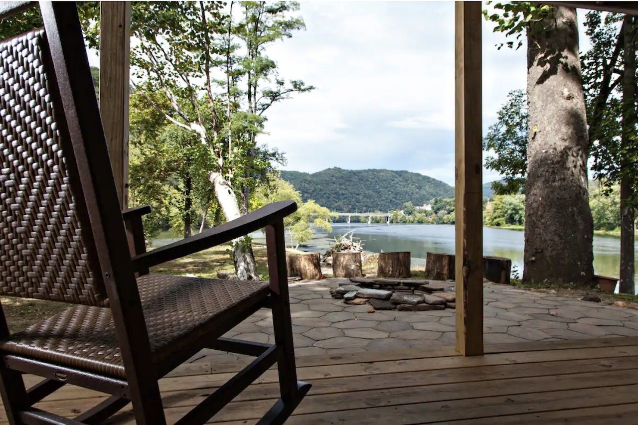 Rent A Private Island Cabin In New River Gorge National Park