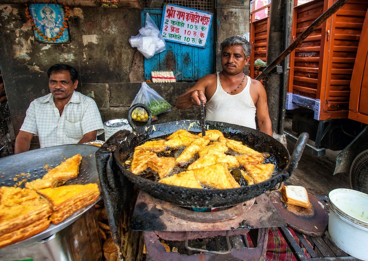 India Street Food In India