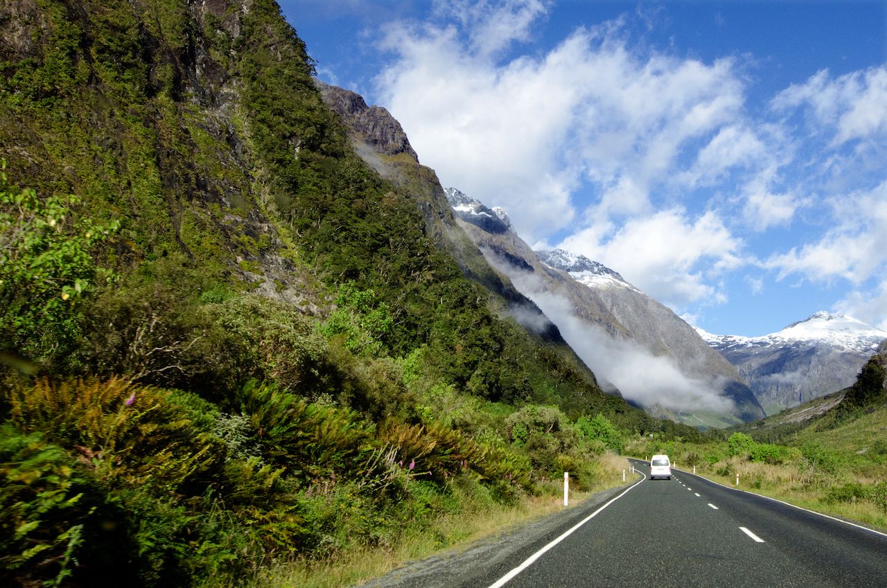Fiordland National Park in New Zealand