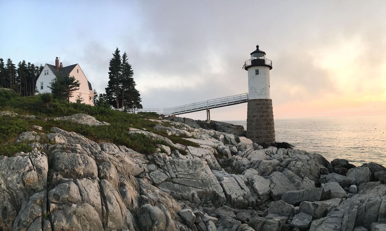Isle au Haut Lighthouse, Maine, lighthouses in New England to stay the night