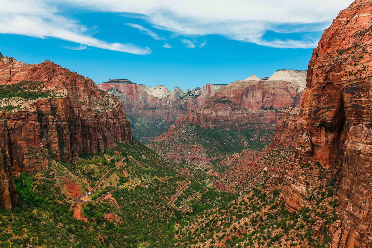 Zion National Park, most visited national in 2020