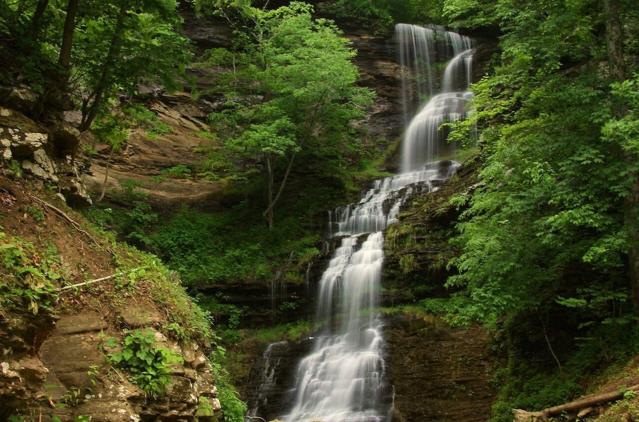Catherdral Falls, waterfalls West Virginia
