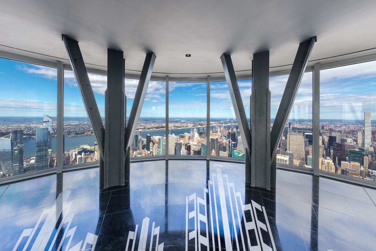 Empire State Building Observation floor-to-ceiling windows