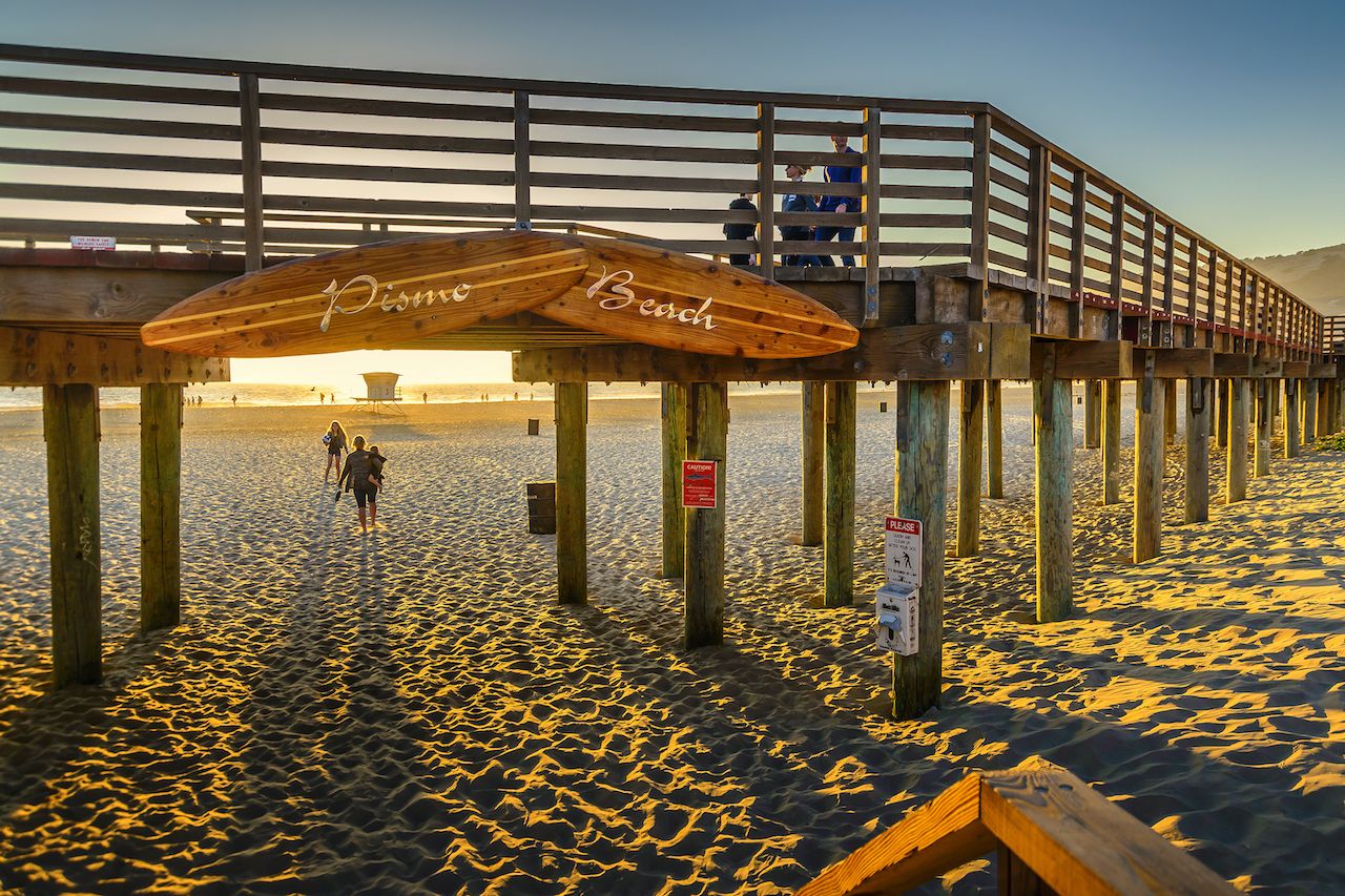 Pismo beach boardwalk
