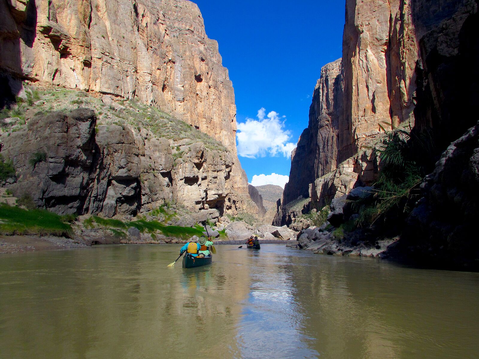 Rafting on Mariscal Canyon, a 10-mile canyon in the national park
