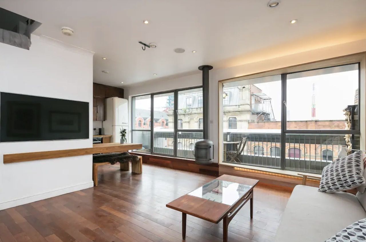 Boutique city centre penthouse apartment, best airbnbs in Manchester
