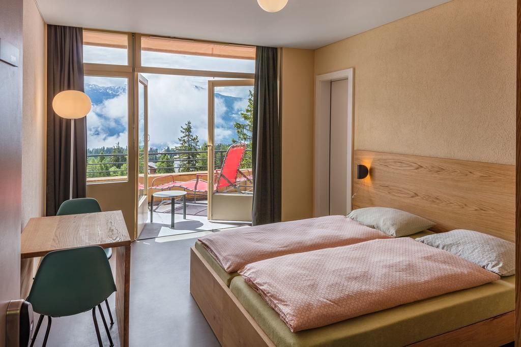 Bella Lui hostel in Switzerland is one of the best places to stay for epic views,  Switzerland views