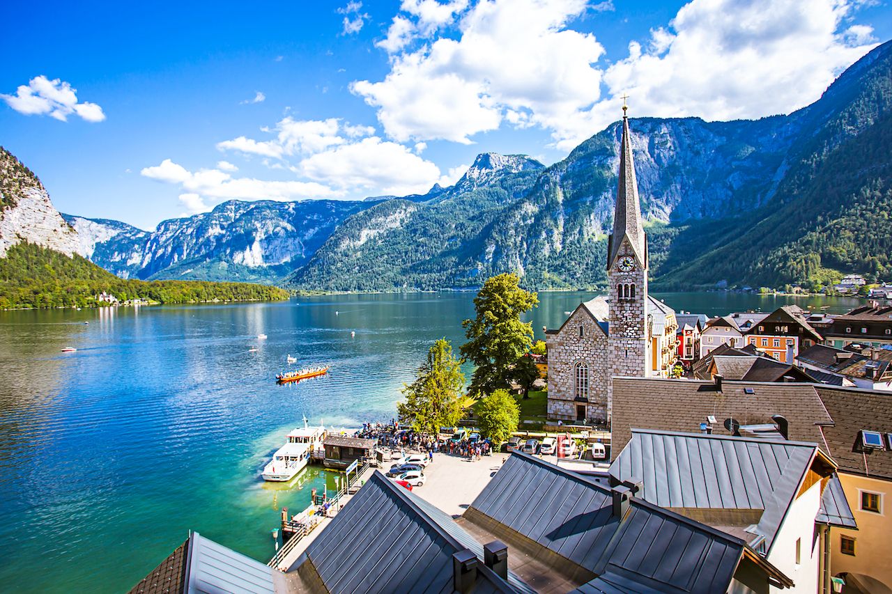 Austria in summer one of the happiest countries in the world
