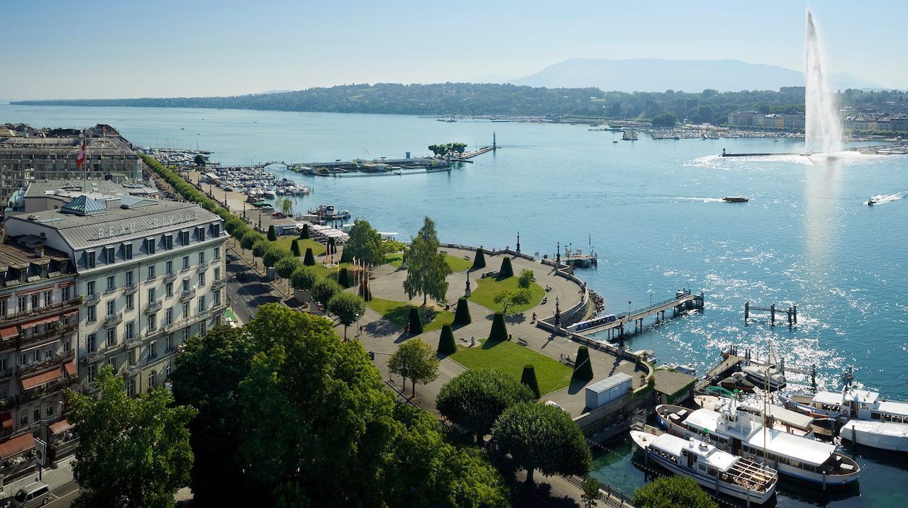 Epic views from Hotel Beau Rivage, Geneva, Switzerland, Switzerland views