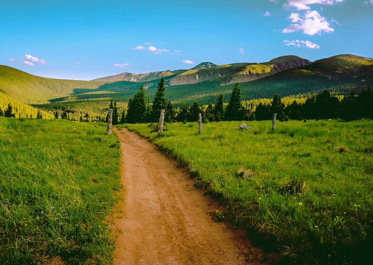 Indian Head Trailway in the Spanish Peaks of Southern Colorado, SPanish peaks