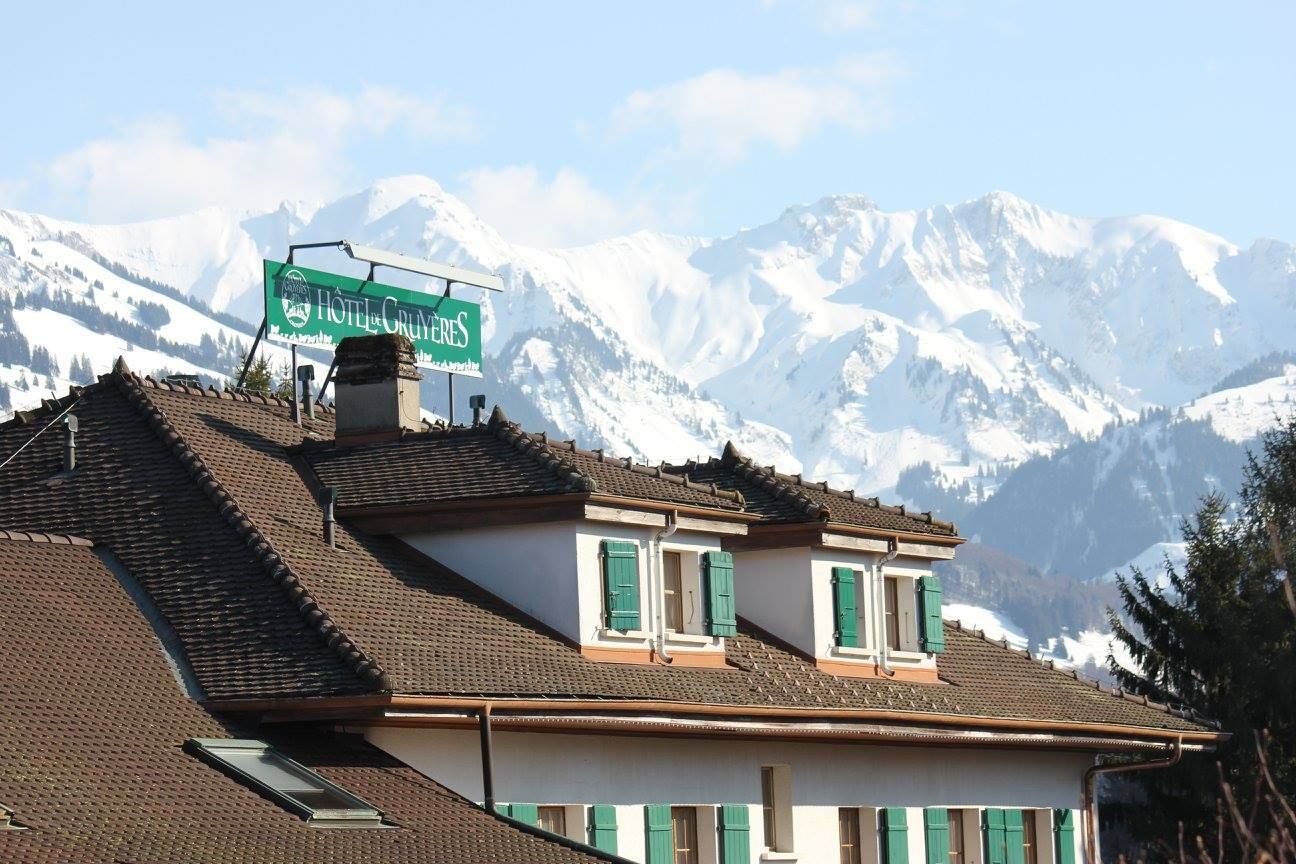 Hotel de Gruyeres in Switzerland has some of the best views in the country, Switzerland views