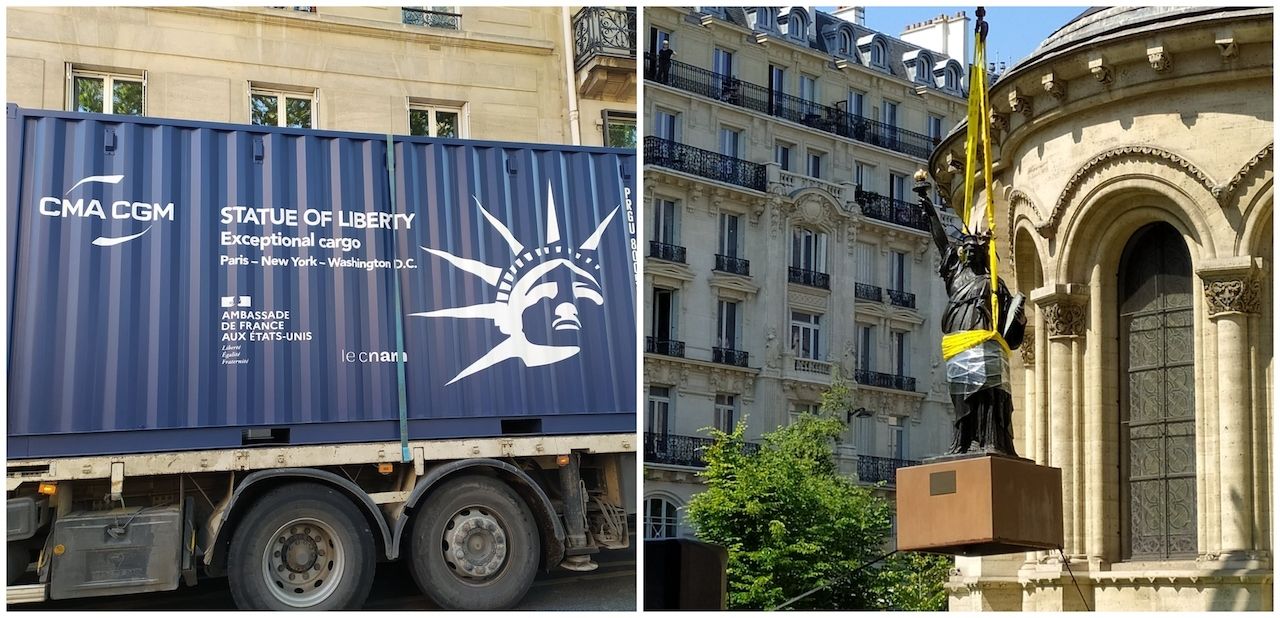 Statue of Liberty’s French replica is coming to the US for the July 4th celebrations
