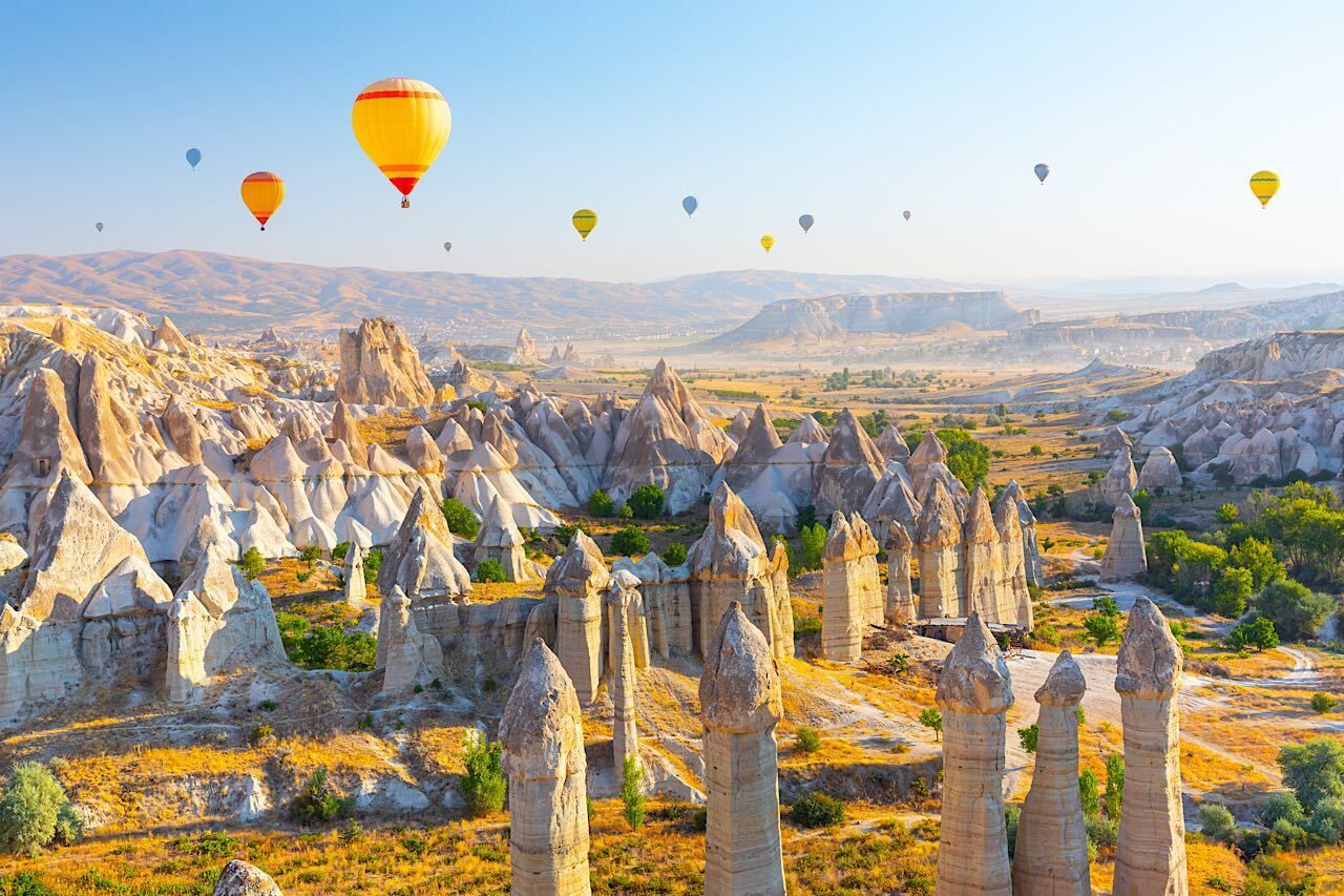 Panoramic,View,Of,Love,Valley,Near,Goreme,Village,,Cappadocia,,Turkey, Cappadocia