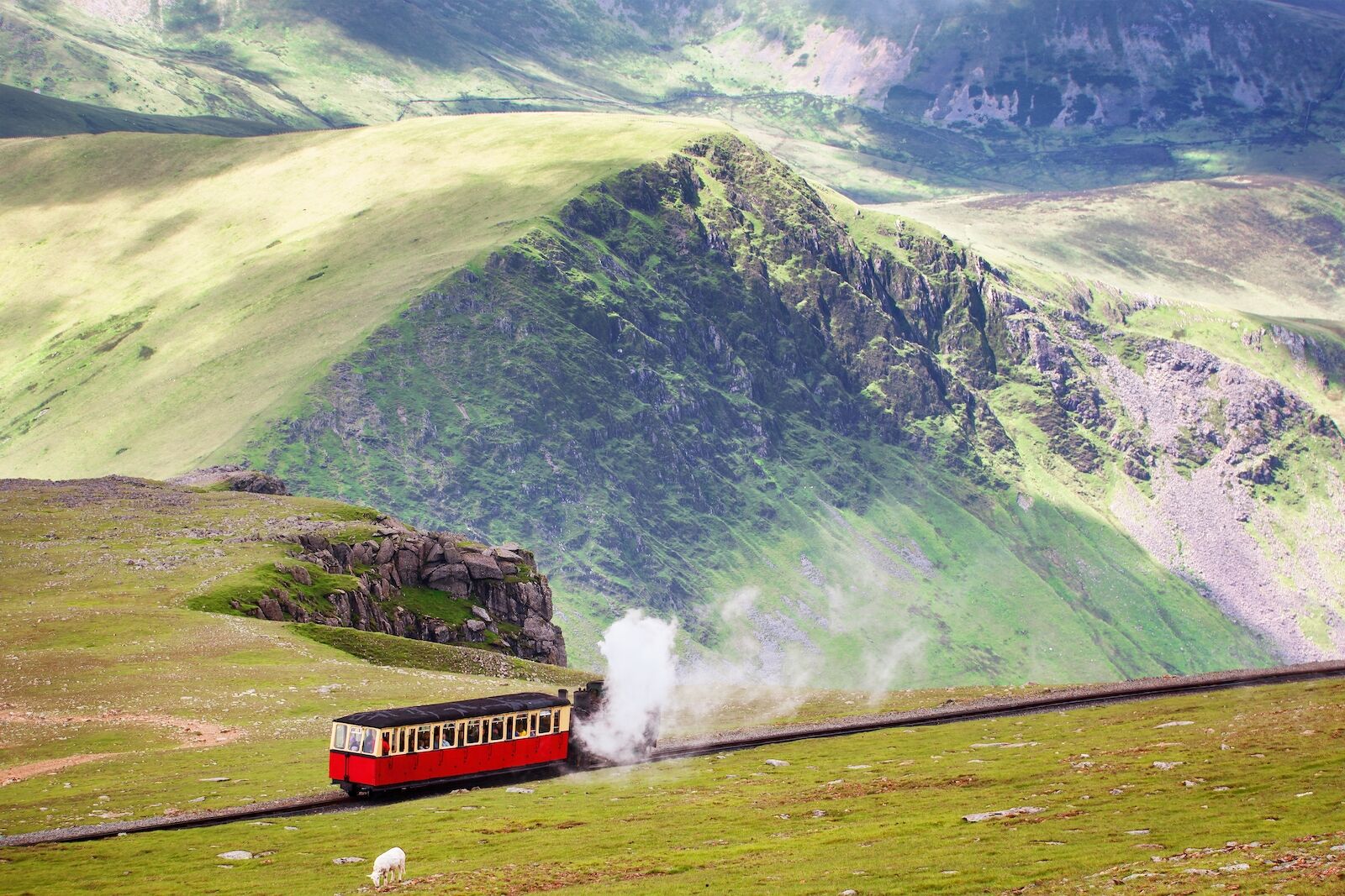 Best UK trains: the steam train run by Snowdon Mountain Railway