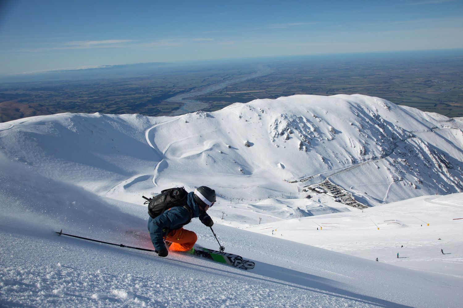 Surf-and-ski-on-the-same-day-New Zealand-Mount-Hutt