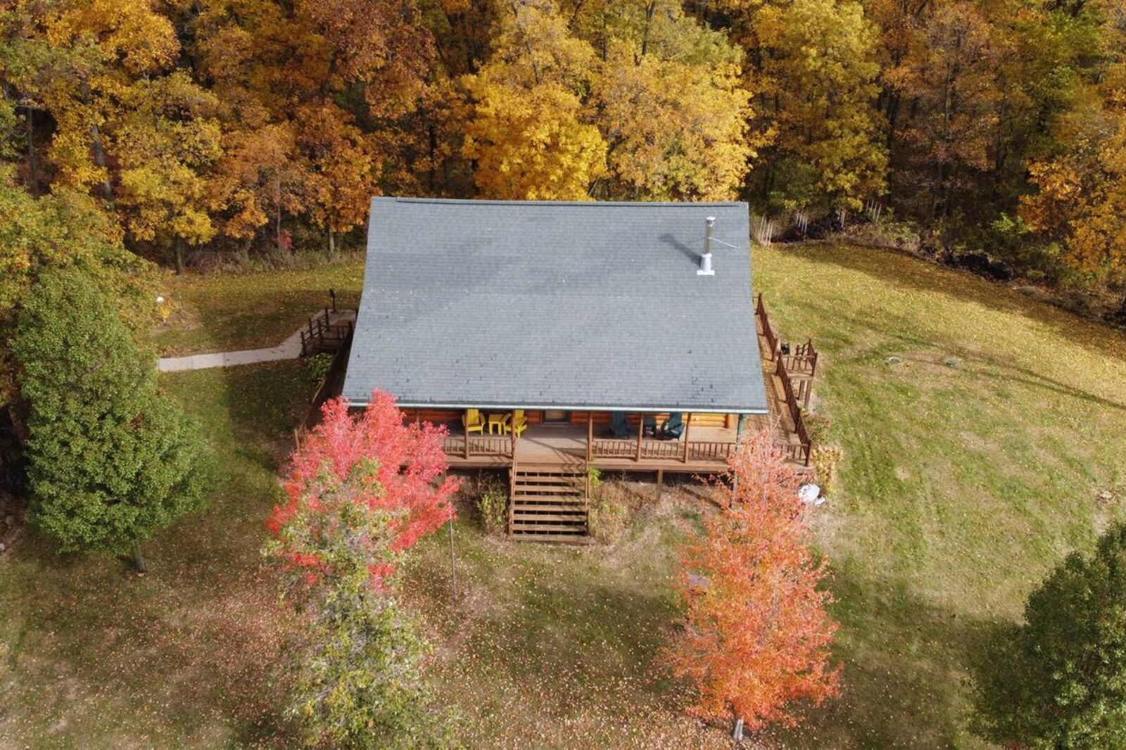 Seeley Creek Cabin Getaway and Hunting Lodge in Guthrie Center, Iowa one of the coolest Airbnbs in the Midwest