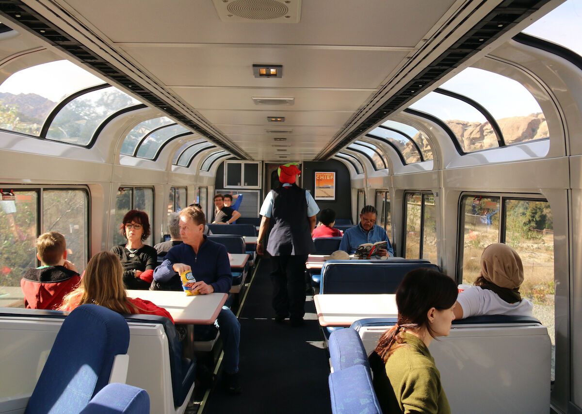 dining car train
