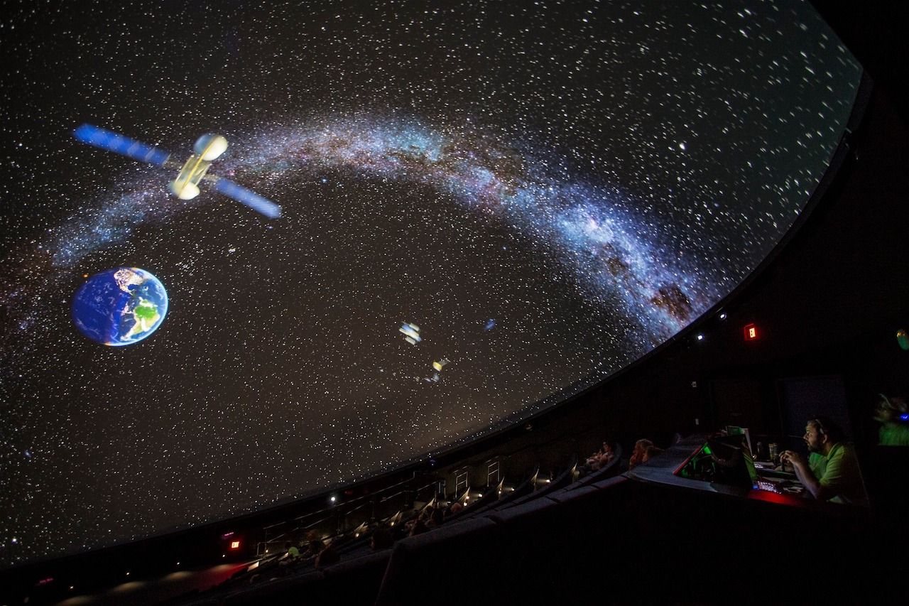 Planetarium at the Frost Museum of Science