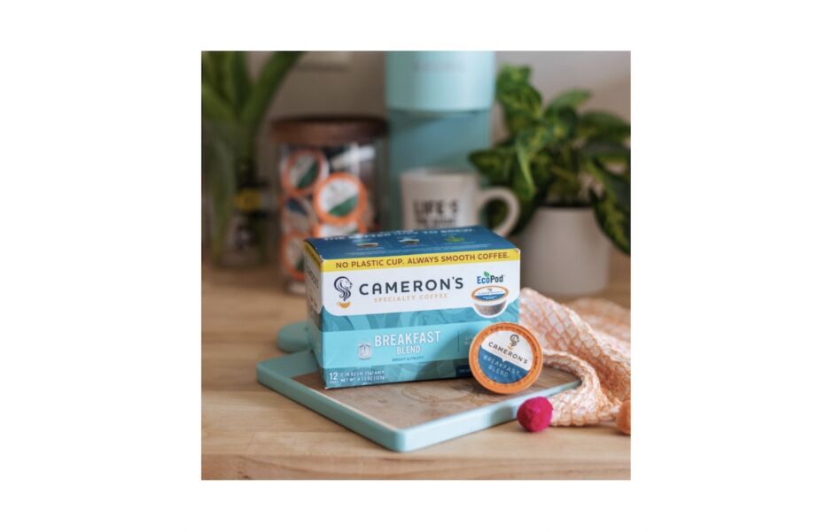 camerons coffee single serve pods small travel gear