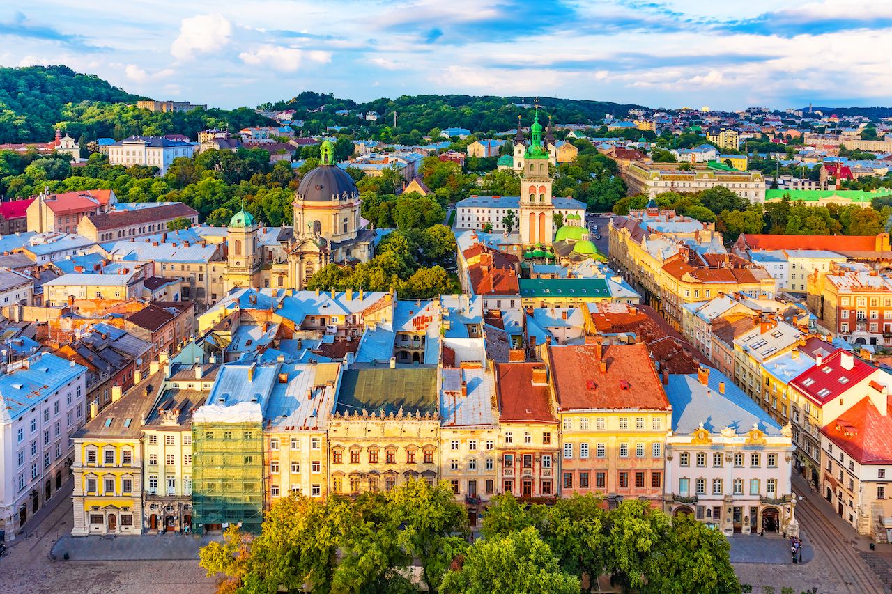 Gay friendly places Eastern Europe Lviv, Ukraine