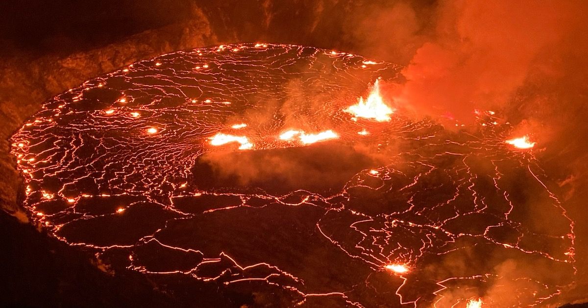 These Inside Photos Show Hawai'i’s Latest Volcanic Eruption Up Close