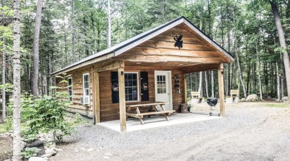 maine riverside cabin remote new england airbnbs