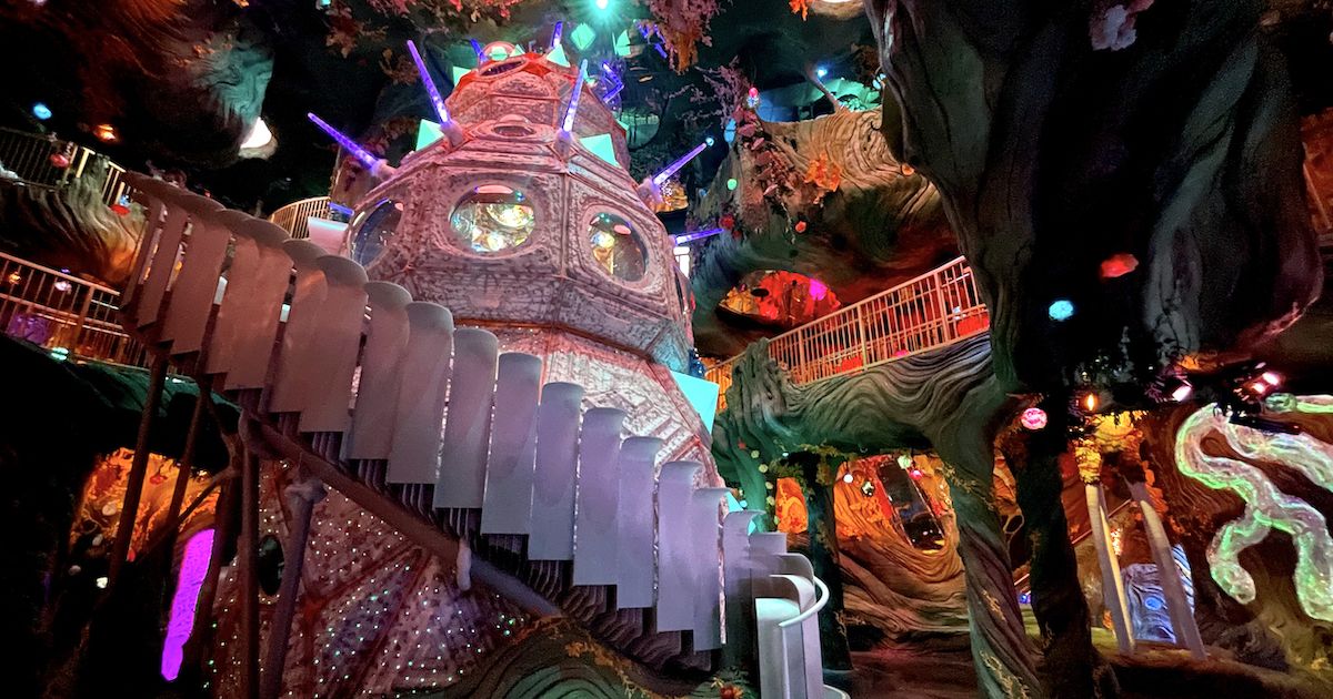 An inside look at the massive new immersive Meow Wolf art experience in