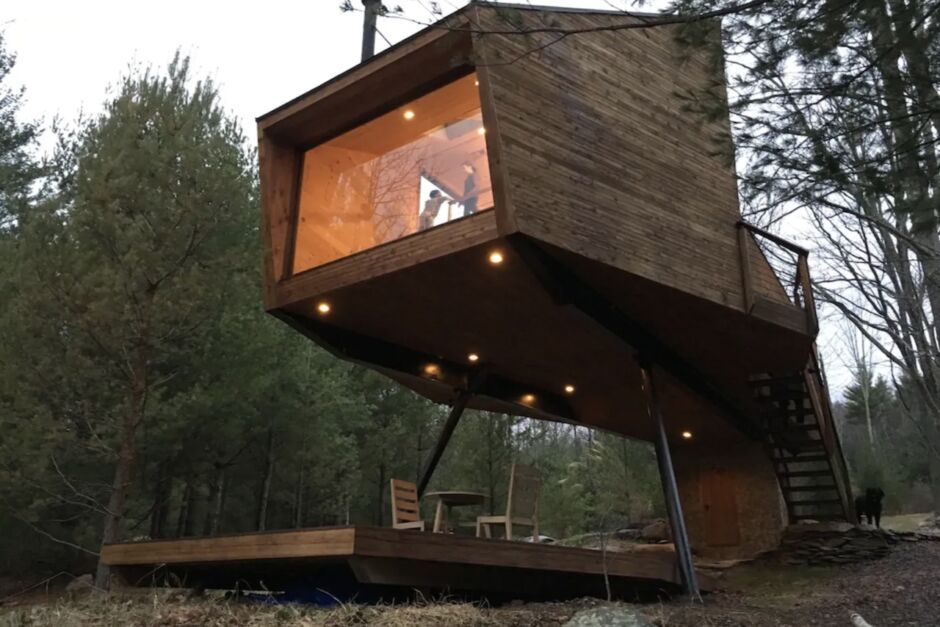 willow treehouse most wish-listed airbnbs in the northeast