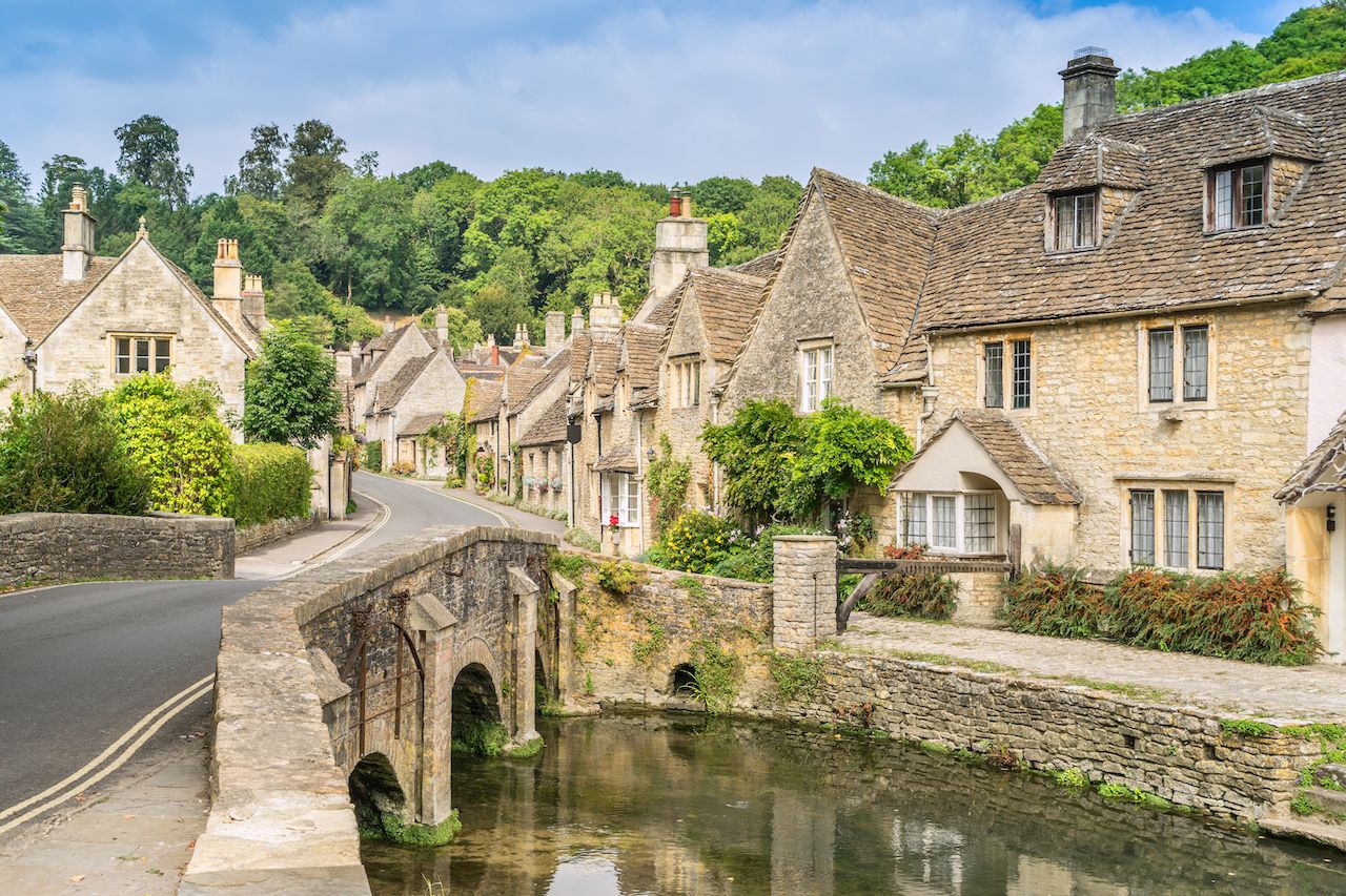 castle Combe is a village in the English countryside