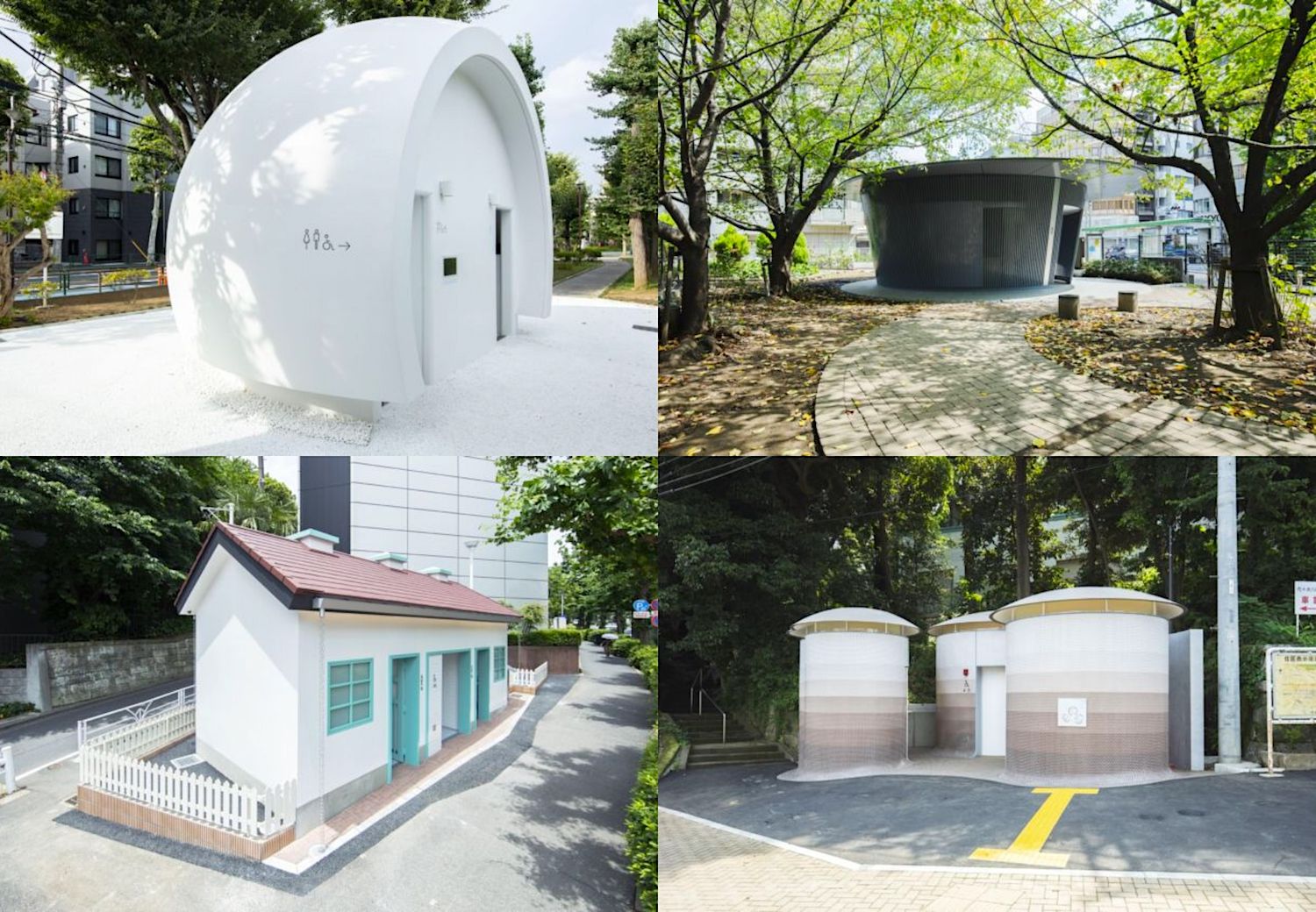 New public toilets in Tokyo