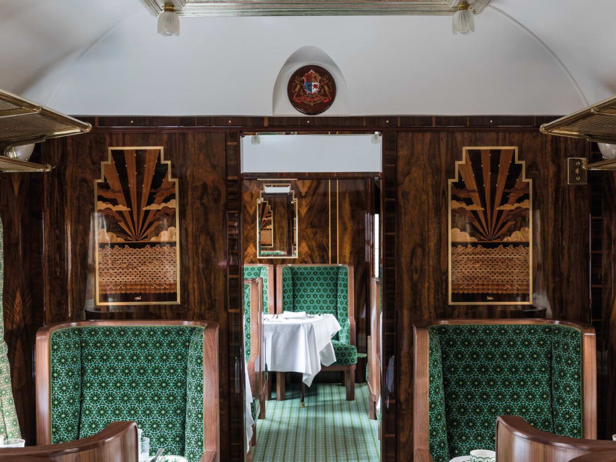 Step aboard a train designed by Wes Anderson