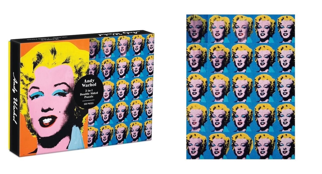 Andy Warhol’s “Marilyn Diptych”, 500-piece fine art jigsaw puzzle
