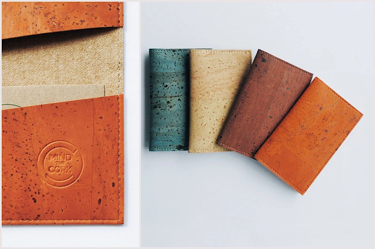 Cork card holders from Mind the Cork are essential travel products