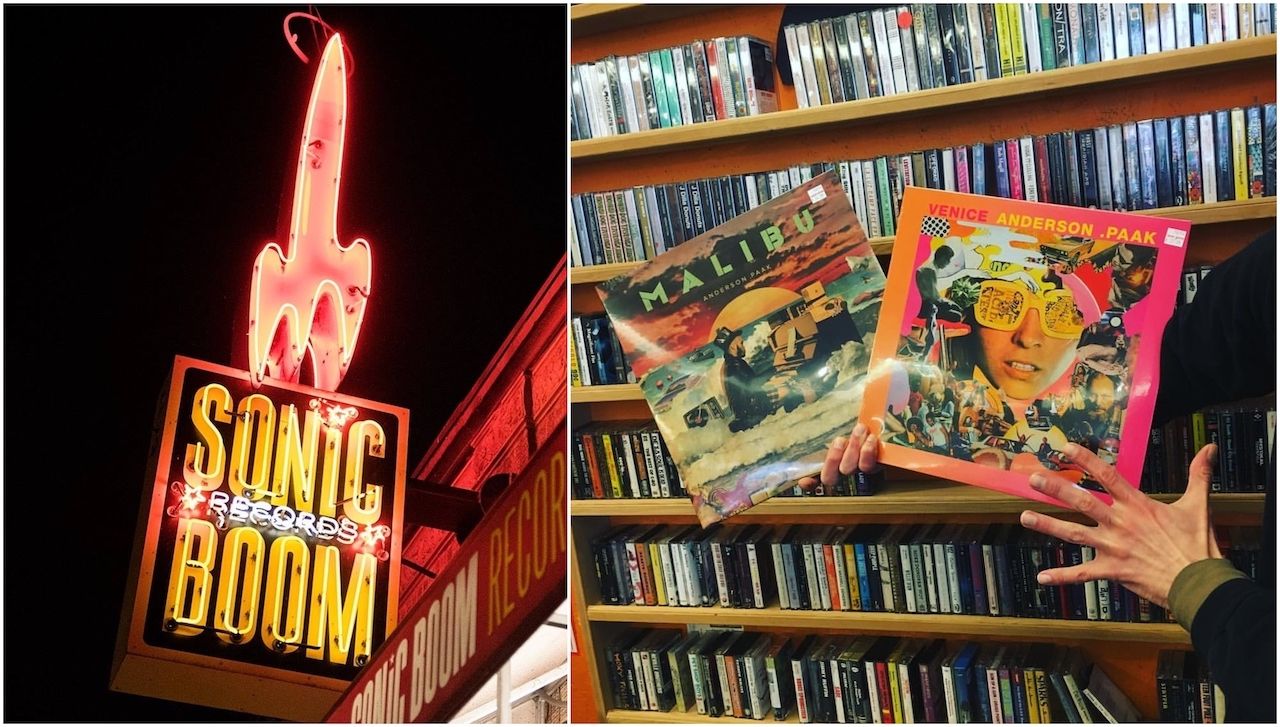 Sonic Boom records in Seattle, WA