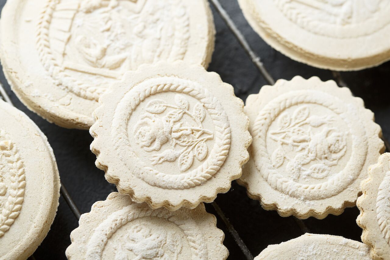 springerle are german christmas cookies stamped with a elaborate designs