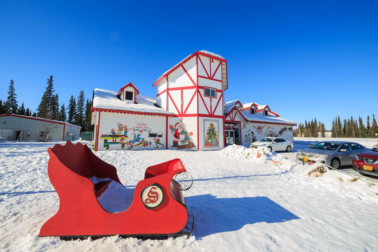 Fairbanks: The beautiful santa claus house