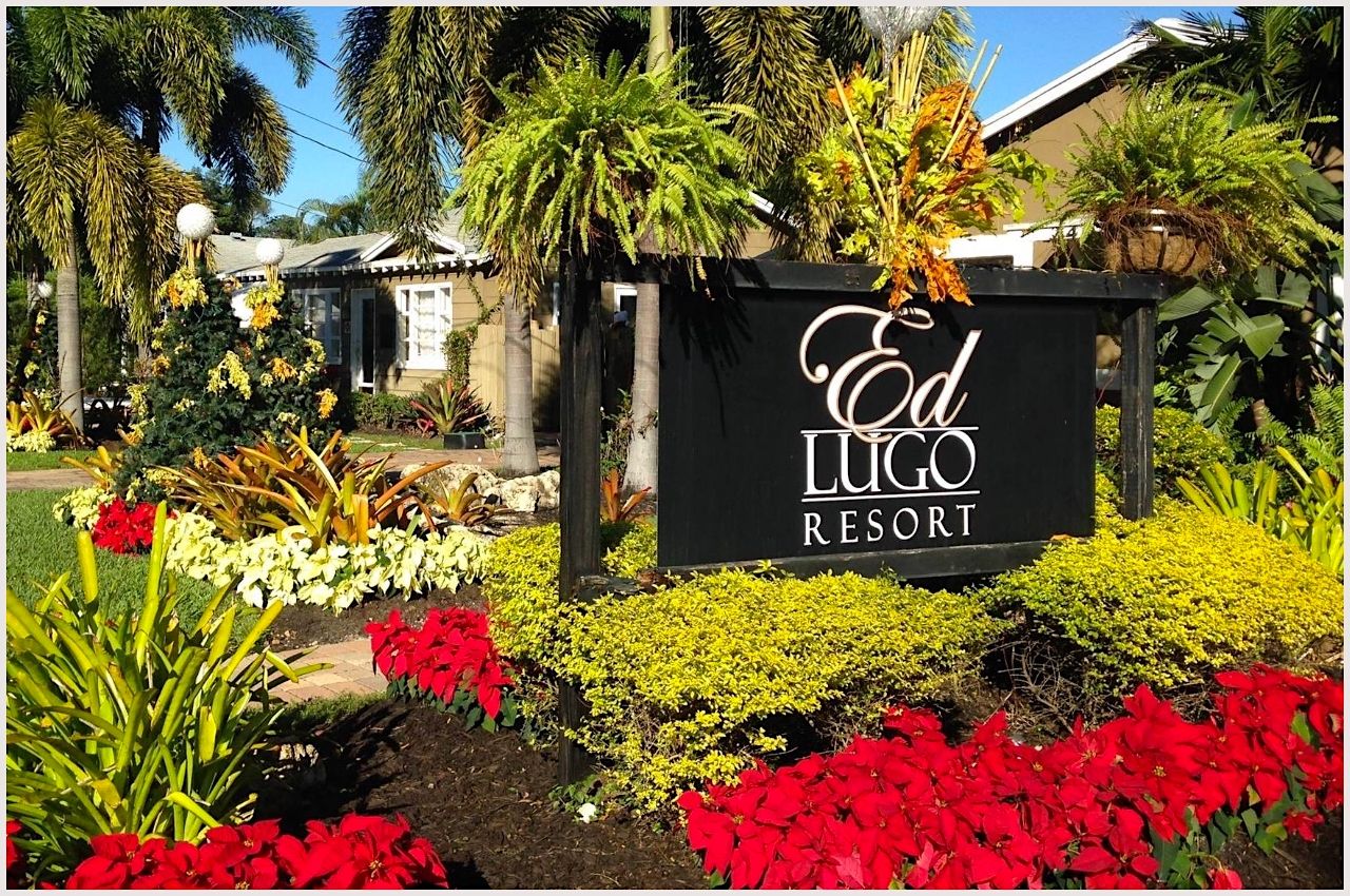 Ed Lugo Resort in Wilton Manors in Fort Lauderdale one of the best gay neighborhoods in the US 
