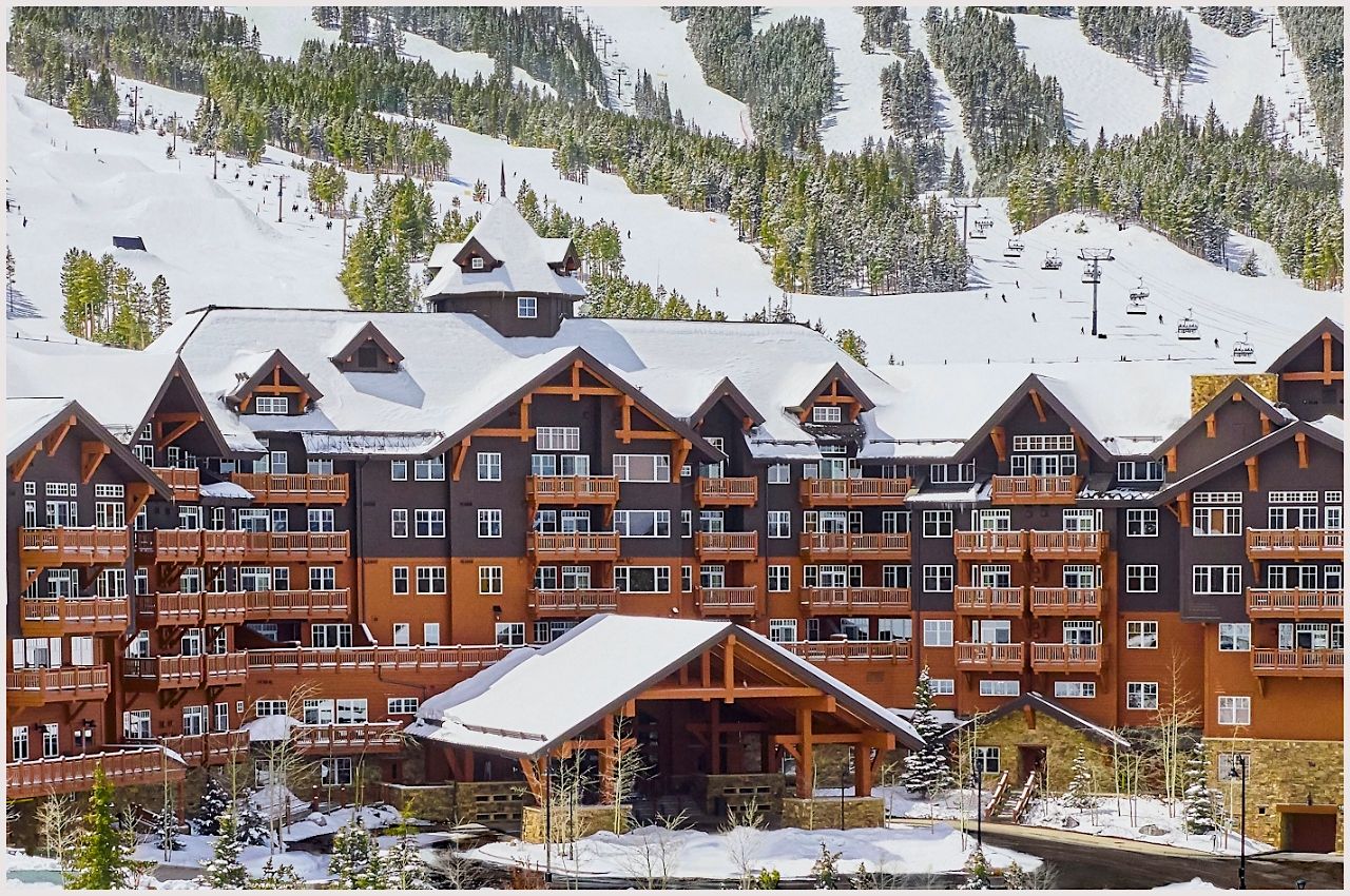 External shot of One Ski Hill one of the best hotels in Summit County 