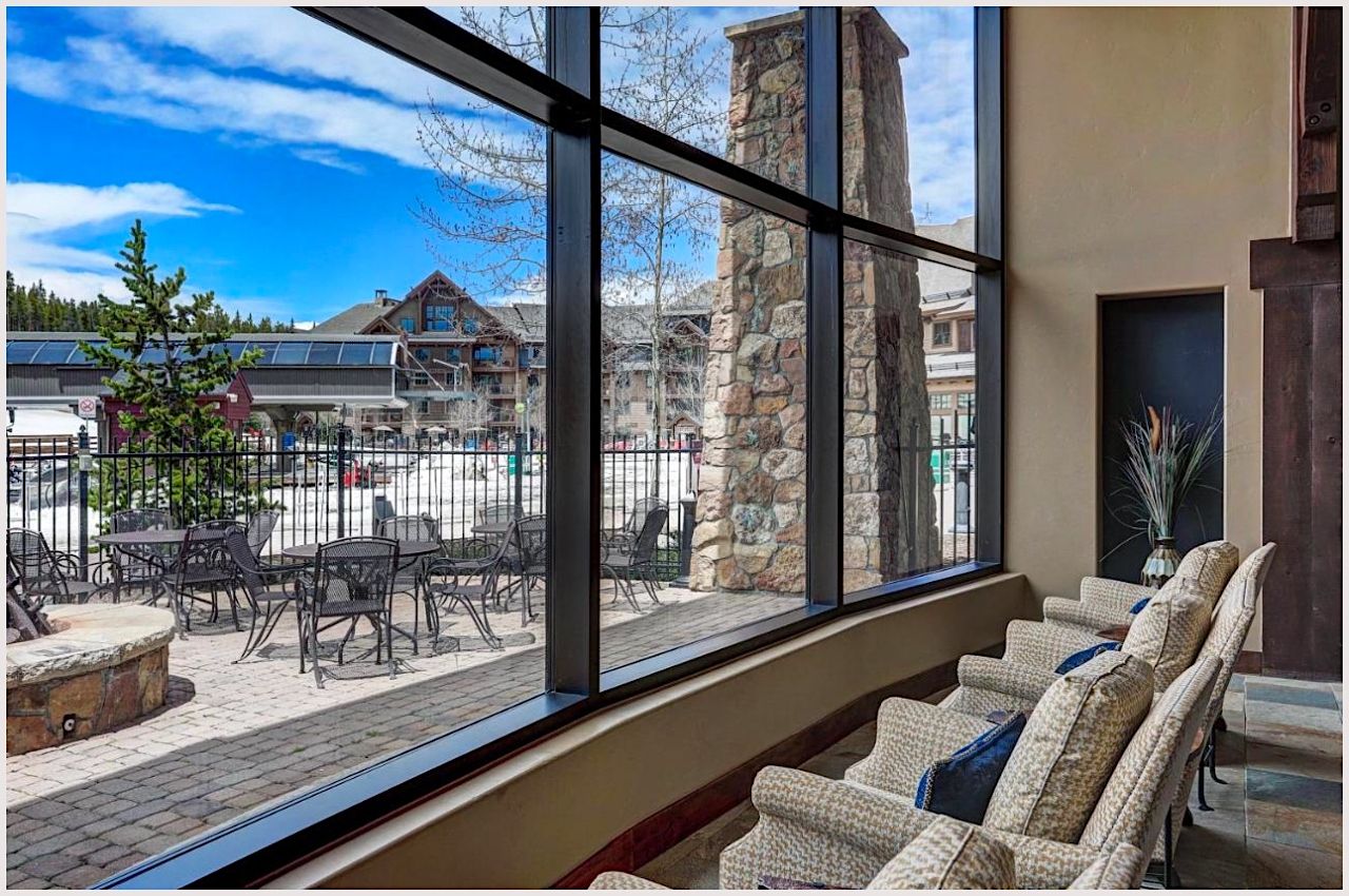 Internal shot of Crystal Peak Lodge, one of the best hotels in Summit County 